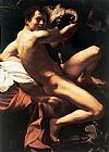 Caravaggio Canvas Paintings - St. John the Baptist